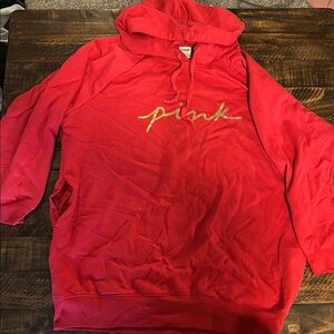 PINK Victoria's Secret Red Hoodie